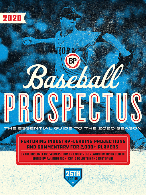 Title details for Baseball Prospectus 2020 by Baseball Prospectus - Available